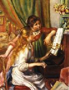 renoir, Young Girls at the Piano